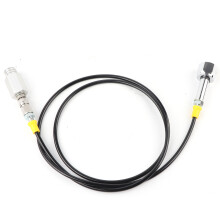 CO2 Adapter for Soda Systems, Soda Machine Connector with 60 Inch High Pressure Hose, CGA320 Fill Station Kit with Rubber Washers, Great Material