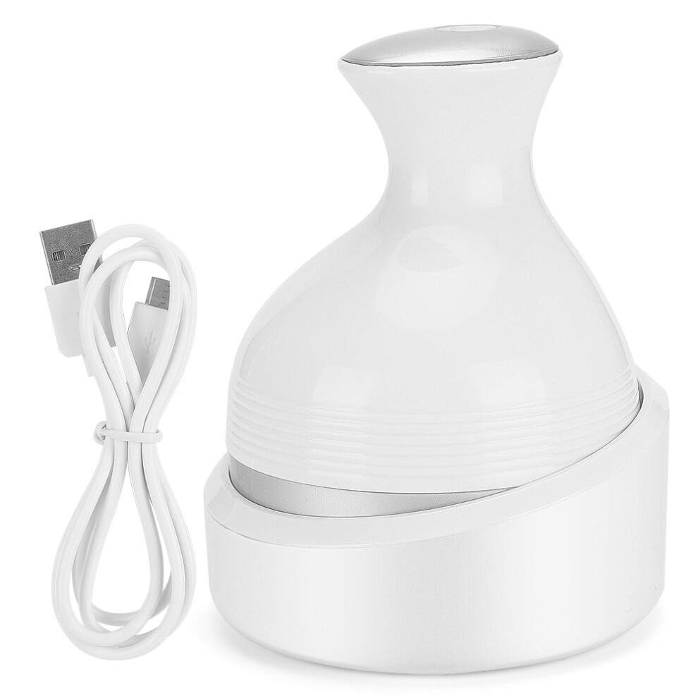 Electric Scalp Massager with Ergonomic Design, IPX7 Waterproof Handheld Head Massage Tool Featuring Adjustable Speed and Forward Reverse Rotation,