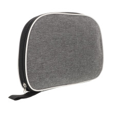 Portable Table Tennis Paddle Case Lightweight Oxford Material Compact Racket Bag With Zipper Closure