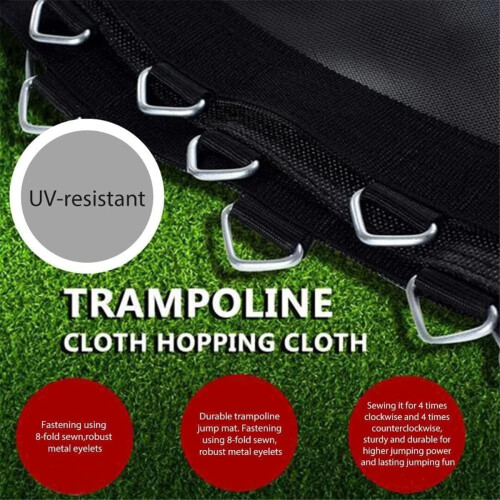 12FT Trampoline Replacement Mat Durable Stitching for Garden Outdoor Use 2
