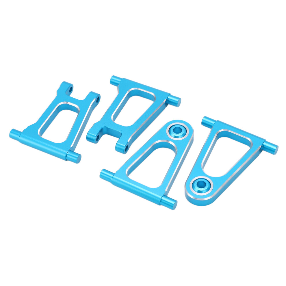Aluminum Alloy Rc Front Rear Upper Arms For Tt01, 43X38mm Blue 5081376697457
