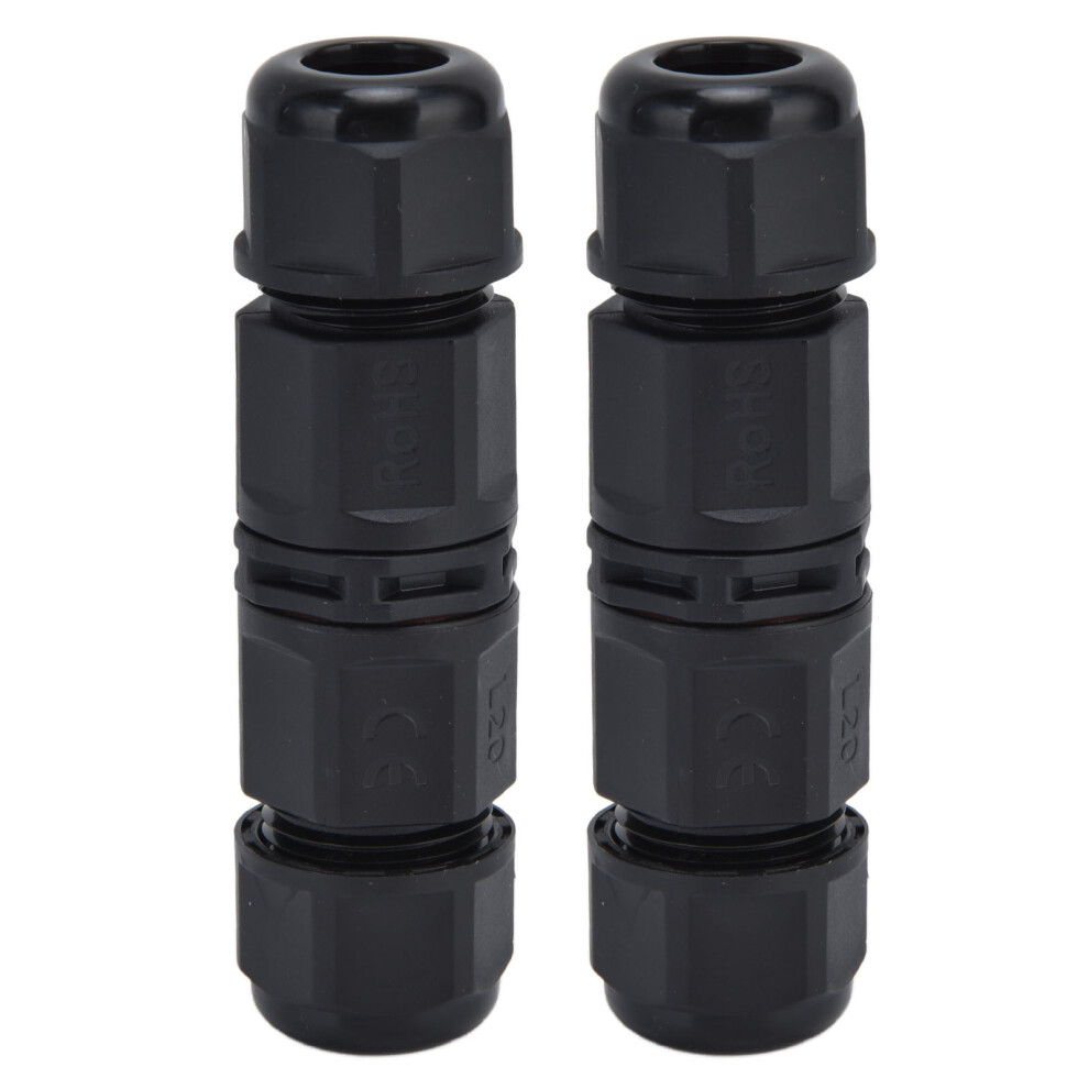 Waterproof Junction Box Outdoor Ip68 Rated Electrical Cable Connector Easy To Install High Quality Materials Shielded Connector For Field Installable 9358999933085
