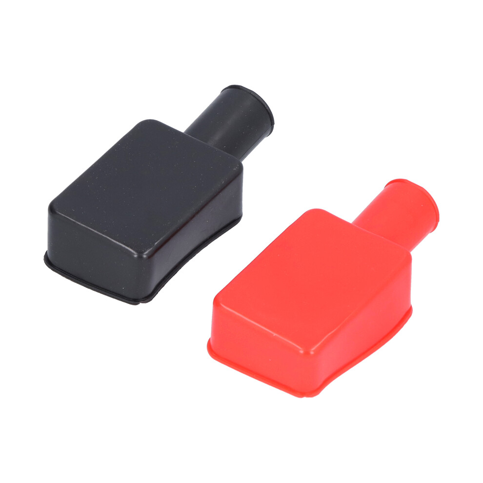 Battery Terminal Covers For Auto Vehicles, Insulating Stud Covers Soft Rubber Protective Caps For Positive And Negative Terminals, Durable Battery 9358999828664