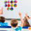 Fraction Circles For Teaching Math, Color-Coded Magnetic Fraction Tiles With Numbered Segments For Visual Learning, Montessori Math Manipulatives For 6