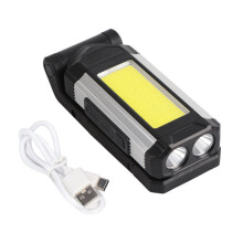 Panneau lumineux LED avec projecteur, lampe de travail, détecteur de mouvement magnétique, applique murale et éclairage multimode pour camping,