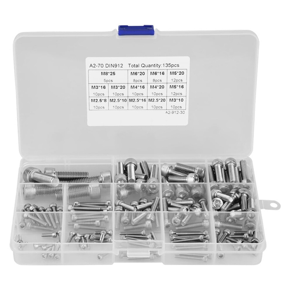 Versatile Solid Rivets Assortment, 304 Stainless Steel Rivets For Diverse Project Needs 9004841773957