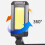 Led Floodlight Panel Work Light With Magnetic Adsorption Motion Sensor Wall Light And Multi Mode Illumination For Camping Garage Emergency 4
