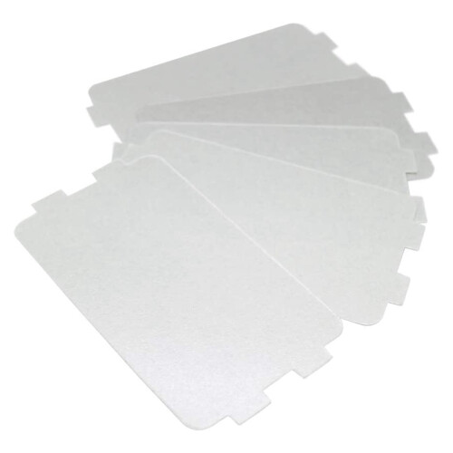 10Pcs Microwave Oven Universal Mica Foil, Oven Mica Wave Guide Cover Replacement Sheets 2