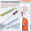 10Pcs Chainsaw Sharpener File Kit,Wood Handle,Files,Depth Gauge,Round Files,Filing Guide for Sharpening Chain Saw Blades 4