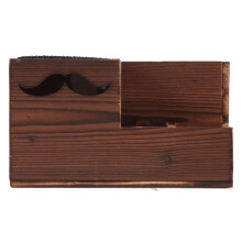 Hout Kappers Gereedschapskist Kapsalon Schaarhouder Haarknipschaar Rek Opslagcontainer Kapper Gereedschaphouder