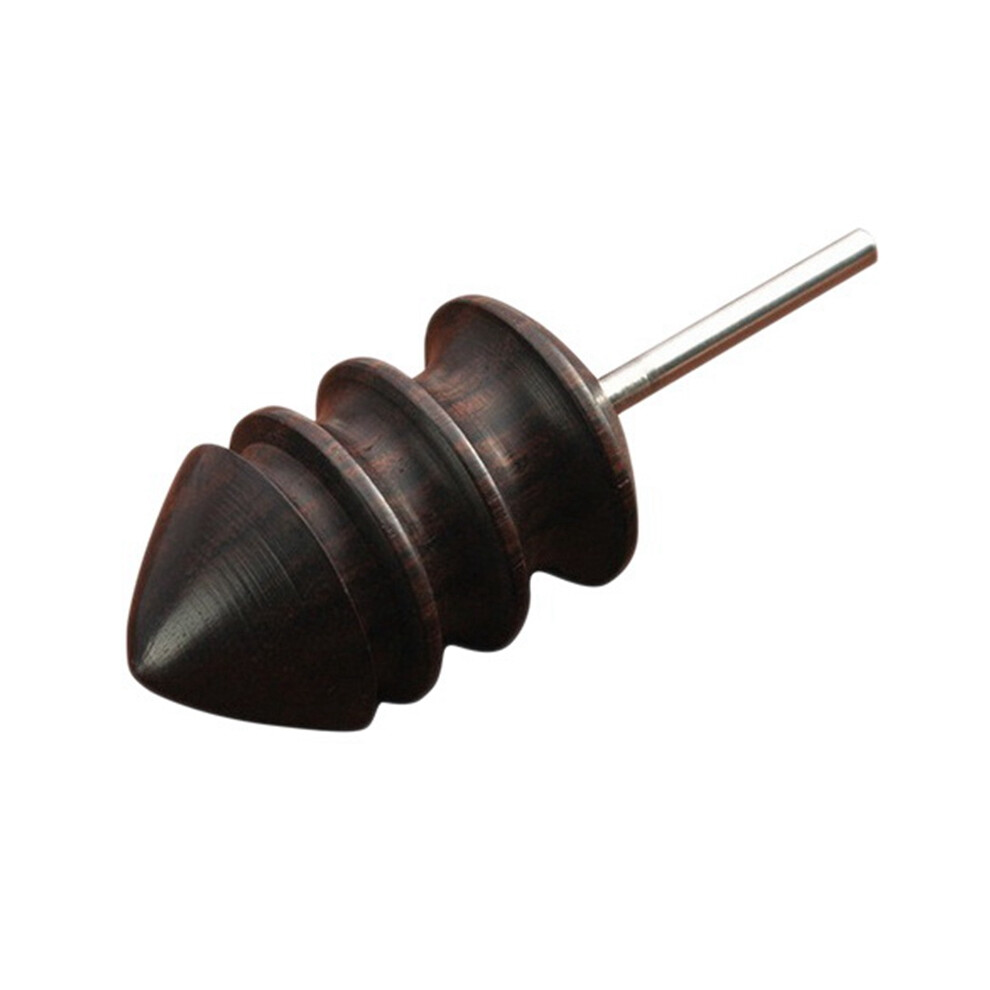 Leather Burnisher Bits Rotary Tool Pointed Tip Made Of Solid Tropical Sandalwood Create Smooth Clean Edges, Length 65Mm 6033817896874