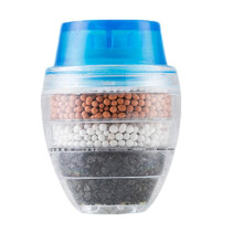2 StüCke KüChe Haus Carbon Wasserhahn Leitungs Wasser Reinigen Filter Purifier Filtrations Patrone Carbon Wasser Filter Blau