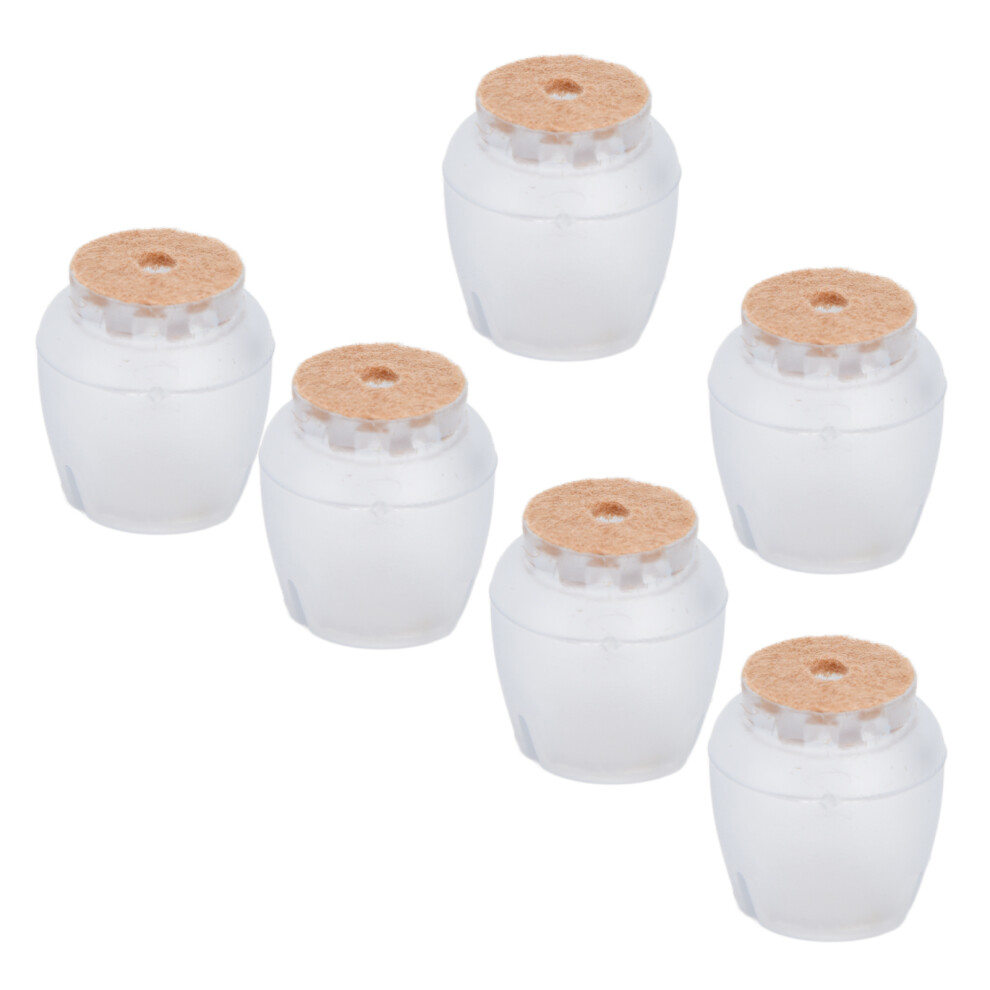 32Pcs Silicone Furniture Leg Caps, 20Mm Transparent Non-Slip & Mute 4281376703849