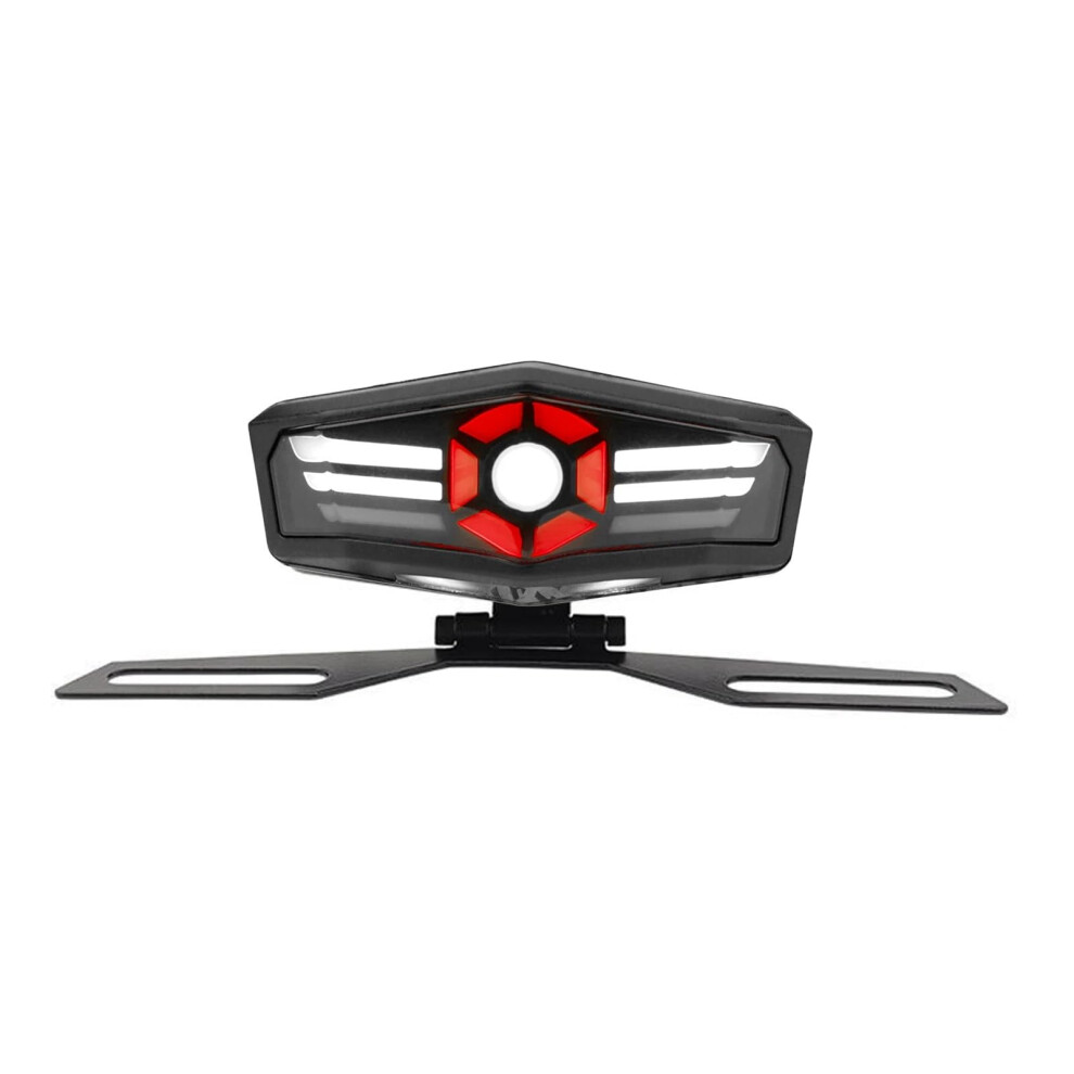Universal Motorcycle Led Tail With Turn Signal And License Plate Bright Brake Signal Light 9347817716467