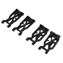 RC-Auto 1/10 Vorder- & Hinterachse Set Schwarz für WLtoys 104001