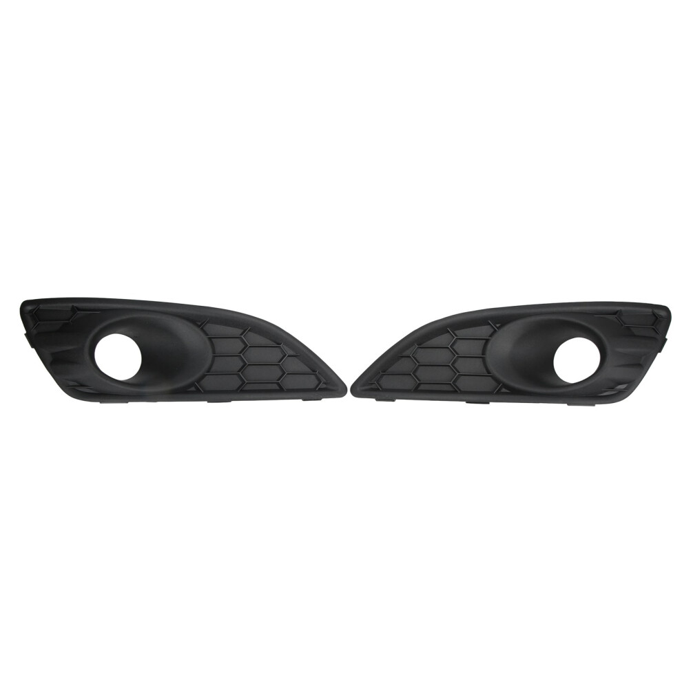 Fog Lamp Grille For Ford Fiesta Ja8, Front Bumper Fog Lamp Cover Compatible For Fiesta 2013-2017, Durable Grille Cover With High Quality Abs 9358999829272