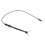 Throttle Cable for Yamaha Banshee 350, Easy Installation Throttle Line Replacement for 1987-2006 Models, Direct Replacement Cable Ensures Stable 1