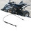 Throttle Cable for Yamaha Banshee 350, Easy Installation Throttle Line Replacement for 1987-2006 Models, Direct Replacement Cable Ensures Stable 6