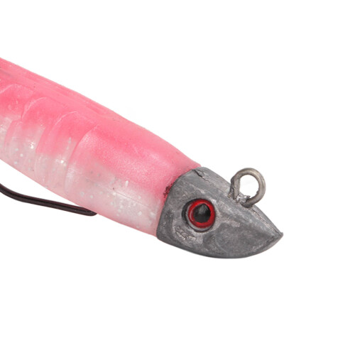 2er Pack Pinkes Silikon-Schwimmköder-Set – Süß- und Salzwasser 2
