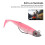 2er Pack Pinkes Silikon-Schwimmköder-Set – Süß- und Salzwasser 4