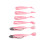 2er Pack Pinkes Silikon-Schwimmköder-Set – Süß- und Salzwasser 14