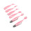 2er Pack Pinkes Silikon-Schwimmköder-Set – Süß- und Salzwasser 16