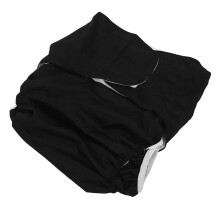 Waschbare Erwachsenen-Windel, wiederverwendbare, atmungsaktive, wasserdichte Stoffwindel, schwarz, 66-128 cm