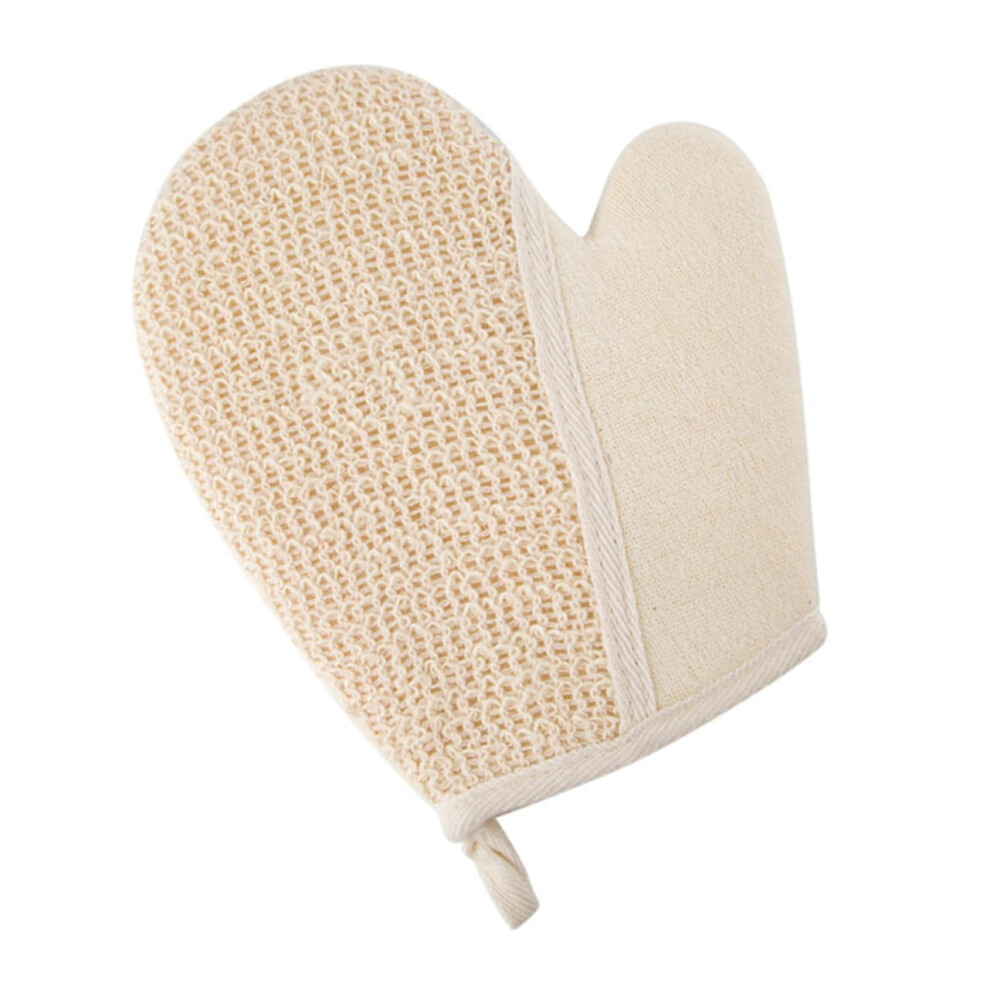 Exfoliating Bath Gloves 2Piece Set Back Rubbing Mitt Body Scrubber Mitt For Daily Bath Use