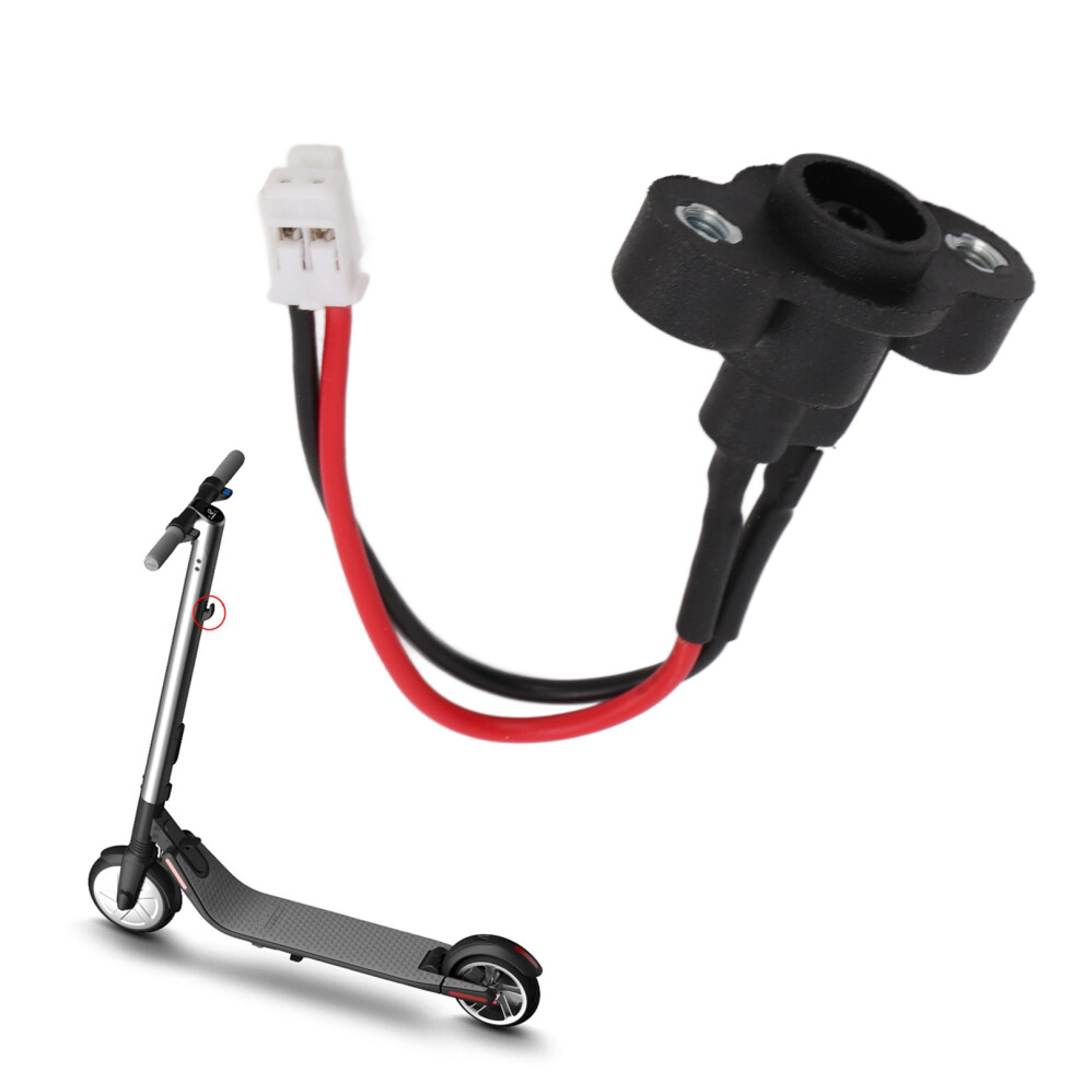 Electric Scooter Charging Port Replacement For Ninebot Es1, Abs + Fire Line, 6G 8431376711467