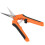 Spring Loaded Stainless Steel Garden Shears 6.5in Orange Pruning Scissors 10
