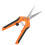 Spring Loaded Stainless Steel Garden Shears 6.5in Orange Pruning Scissors 7