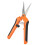 Spring Loaded Stainless Steel Garden Shears 6.5in Orange Pruning Scissors 13