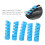 CANSUCC 5Pcs Blue Cable Protector for 4mm/5mm Bicycle Brake & Shift 5