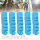 CANSUCC 5Pcs Blue Cable Protector for 4mm/5mm Bicycle Brake & Shift 12