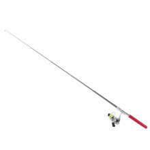 Portable Red Mini Pen Shape Fishing Rod with Reel, 94cm, 3KG