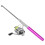 Lila Mini-Stiftform Angelausrüstung, 94cm, 1-3kg 8