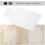 Homcom HOMCOM Office Carpet Protector Chair Mat Spike Non Slip Studs Frosted 6