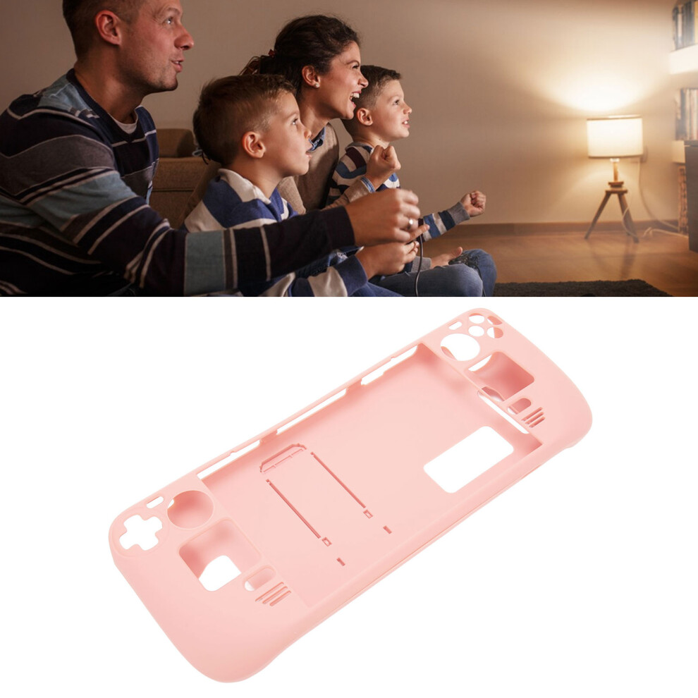 Steam Deck Cover With Kickstand Full Protection Fingerprint Resistance Pink 4991376713907