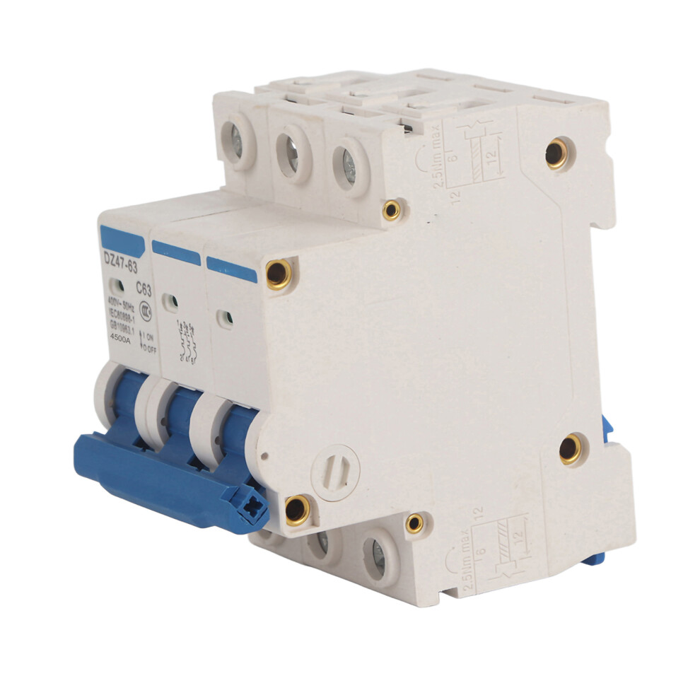 Circuit Breaker For Residential Use, Leakage Circuit Breaker With Overload Protection And Short Circuit Protection, Din Rail Mounting High Breaking 9358999829791