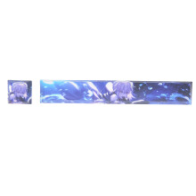 Conjunto de teclas PBT para teclado mecânico personalizado com perfil Cherry, design ergonômico estilo anime e impressão por sublimação em cinco
