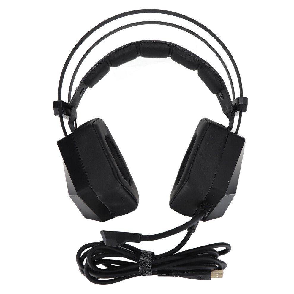 Gaming Headset For Pc With 7.1 Surround Sound Stereo Gaming Headset Immersive Vibration Technology Built In Usb Audio Chip High Definition Audio 9423501492593
