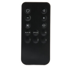 Erstatningsfjernkontroll for lydplankekontroller kompatibel med JBL Cinema SB400Boost TV-system, ingen programmering nødvendig. Høy kvalitet,
