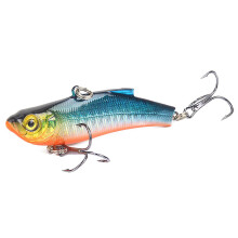 Winter Ice Fishing Lures Sinking Hard Baits 3-Inch Long Cast Rattlin Swimbaits for Freshwater and Saltwater Fishing