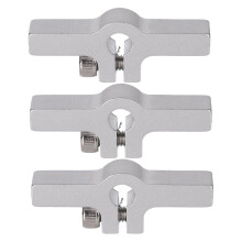 Peças de atualização para impressora 3D, braço guia totalmente metálico para extrusora Tita Aero com suporte de haste de fixação de precisão