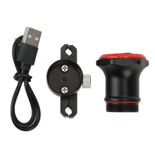 Lumină inteligentă spate pentru bicicletă, senzor de frână cu LED, reîncărcabilă prin USB, rezistentă la apă IPX6, luminozitate ridicată