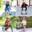 Παιδικό κράνος Retro για ασφαλείς και κομψές βόλτες, ελαφρύς σχεδιασμός με άνετη 4
