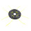 Universal Trimmer Head Assembly, Practical Design High-quality Materials 4-Line Mowing Head for Grass Trimmers, Lightweight Design Efficient Cutting 6