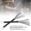 2Pcs Drum Brush Rubber Handle Steel Wire Retractable Portable Tool 2