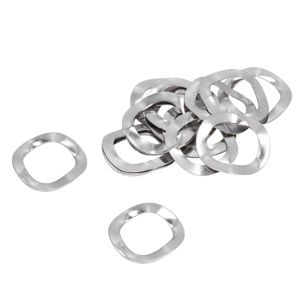 100Pcs Stainless Steel A2 Wave Washer Assortment Kit M3 Crinkle 7691376726194