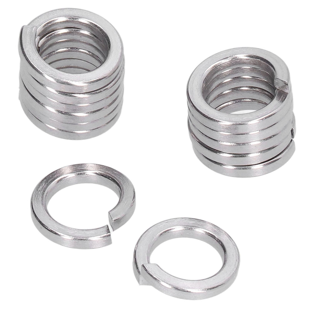 150Pcs M6 A2-70 Stainless Steel Spring Lock Washers Assortment 7621376726160